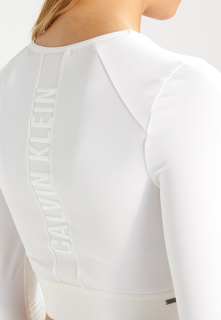 Купальник Calvin Klein Intense Power white жилет фото 6