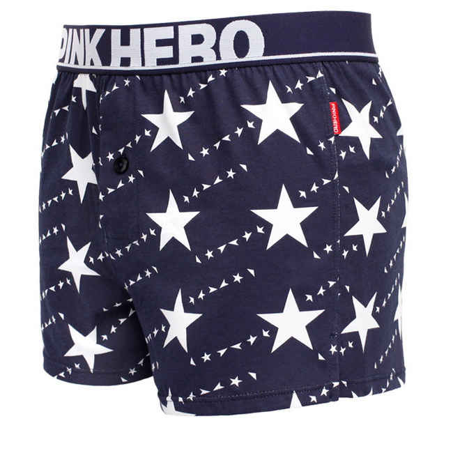 Мужские трусы семейки Pink Hero  black Star фото 2