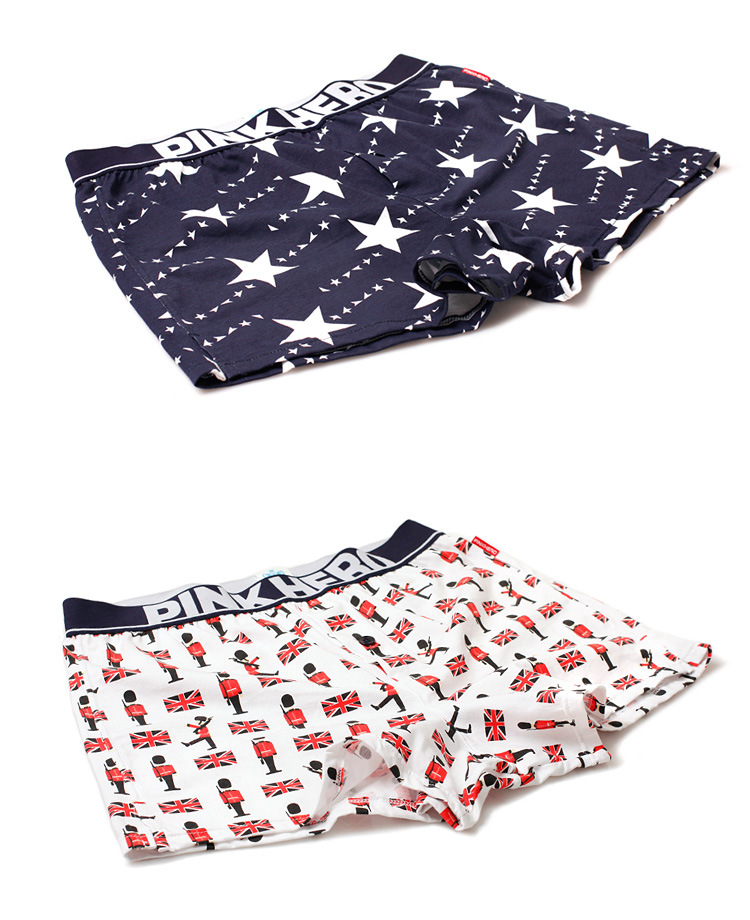 Мужские трусы семейки Pink Hero  black Star фото 5