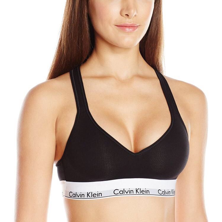 Спортивный комплект Calvin Klein Топ Стринги черный чашка фото 1