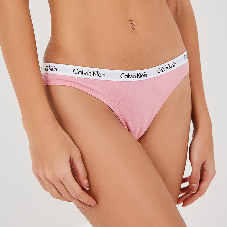 Стринги Calvin Klein Carousel розовые фото 1