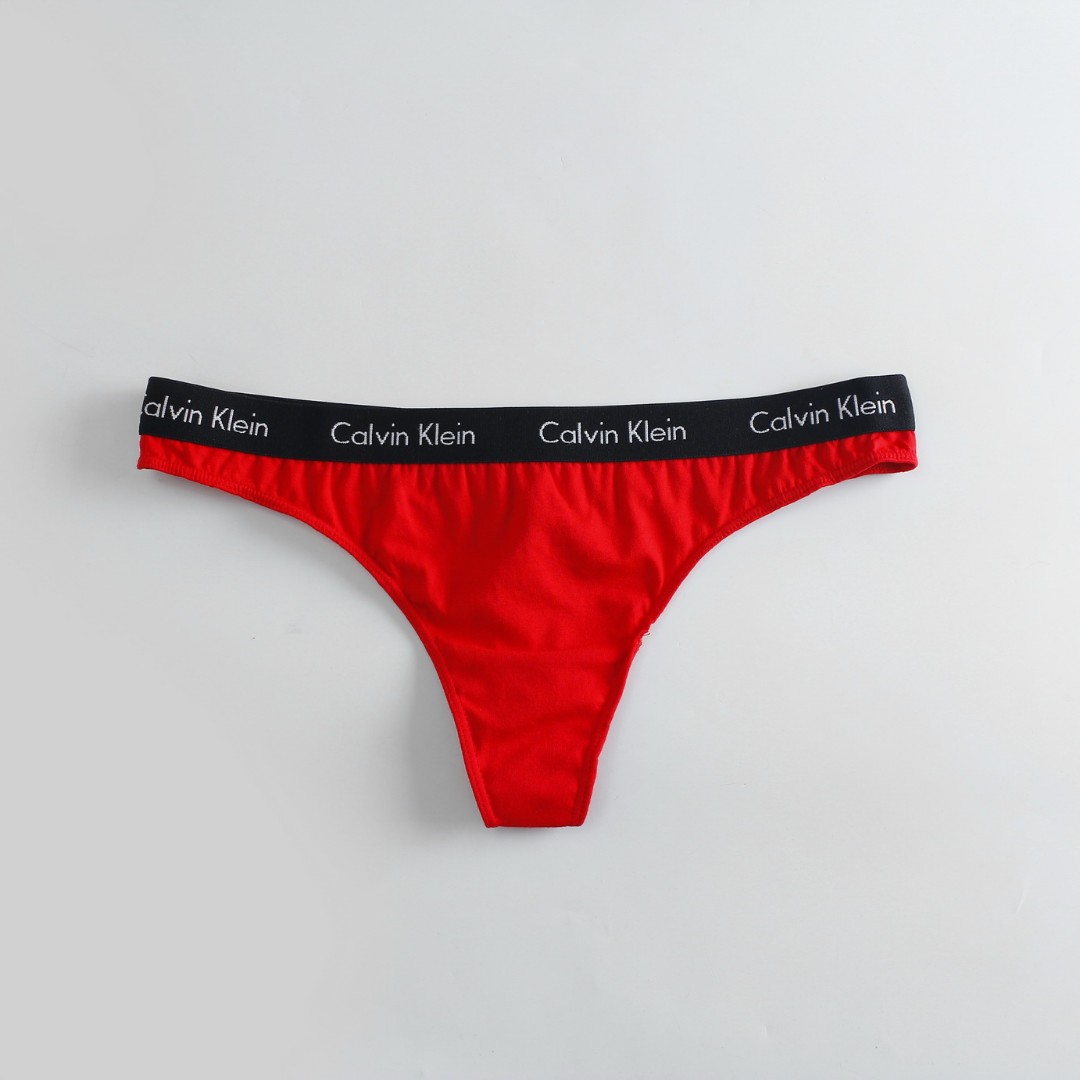 Стринги Calvin Klein Black Empire красные фото 1