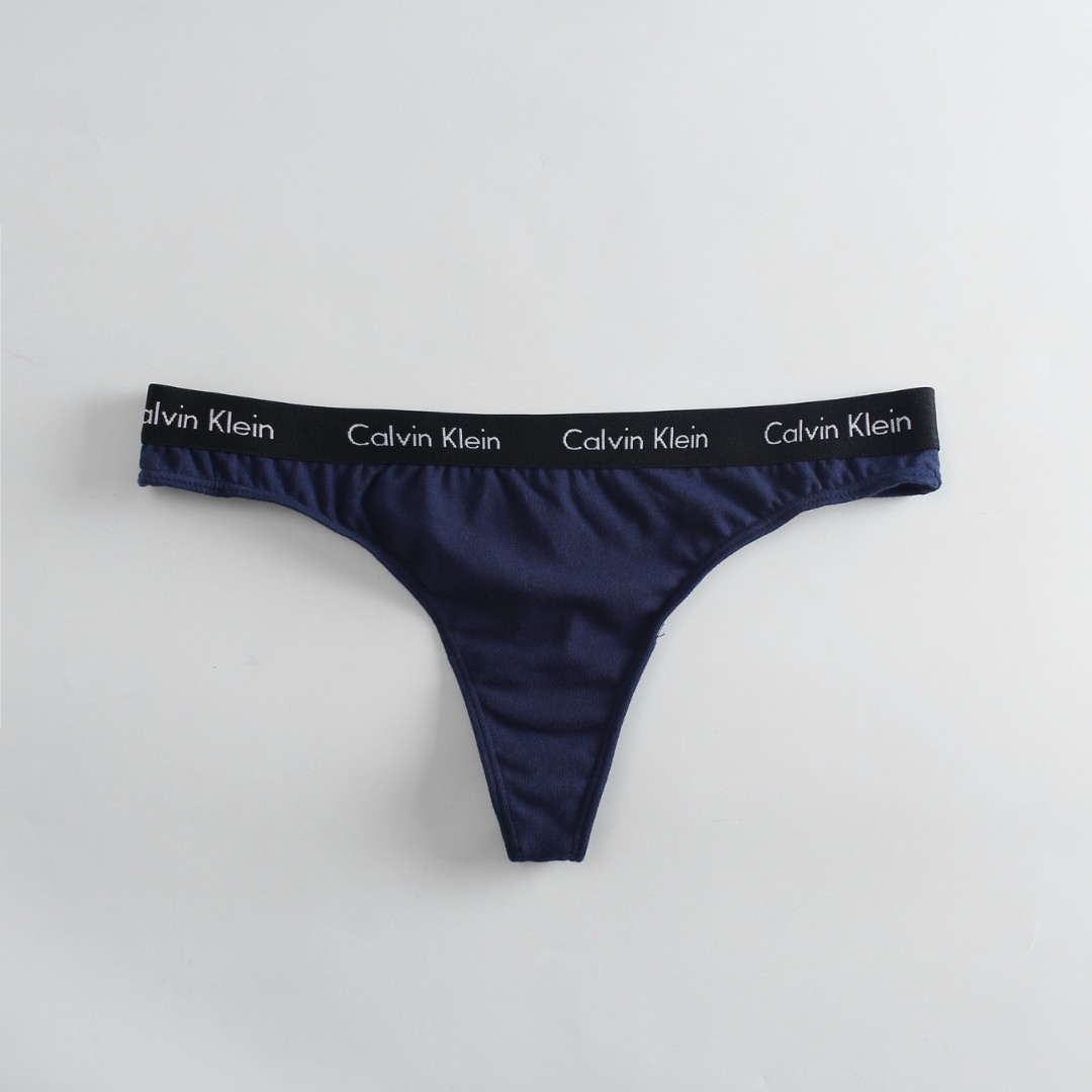 Стринги Calvin Klein Black Empire синие фото 1