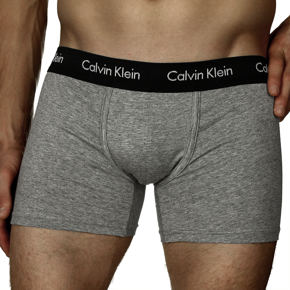 Мужские боксеры Calvin Klein Original Сlassic серые фото 1