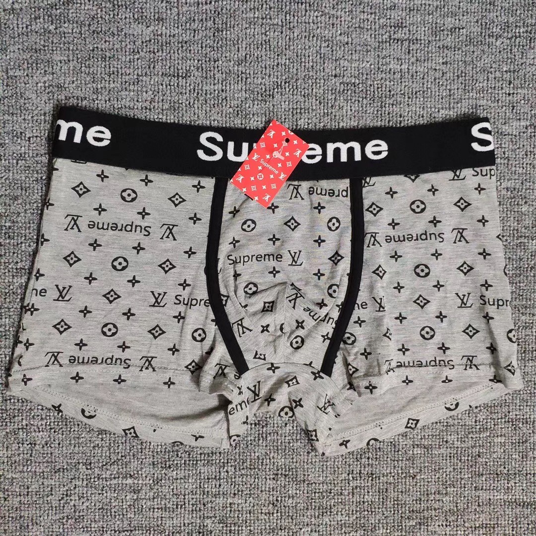 Мужские боксеры Supreme LV серые фото 1