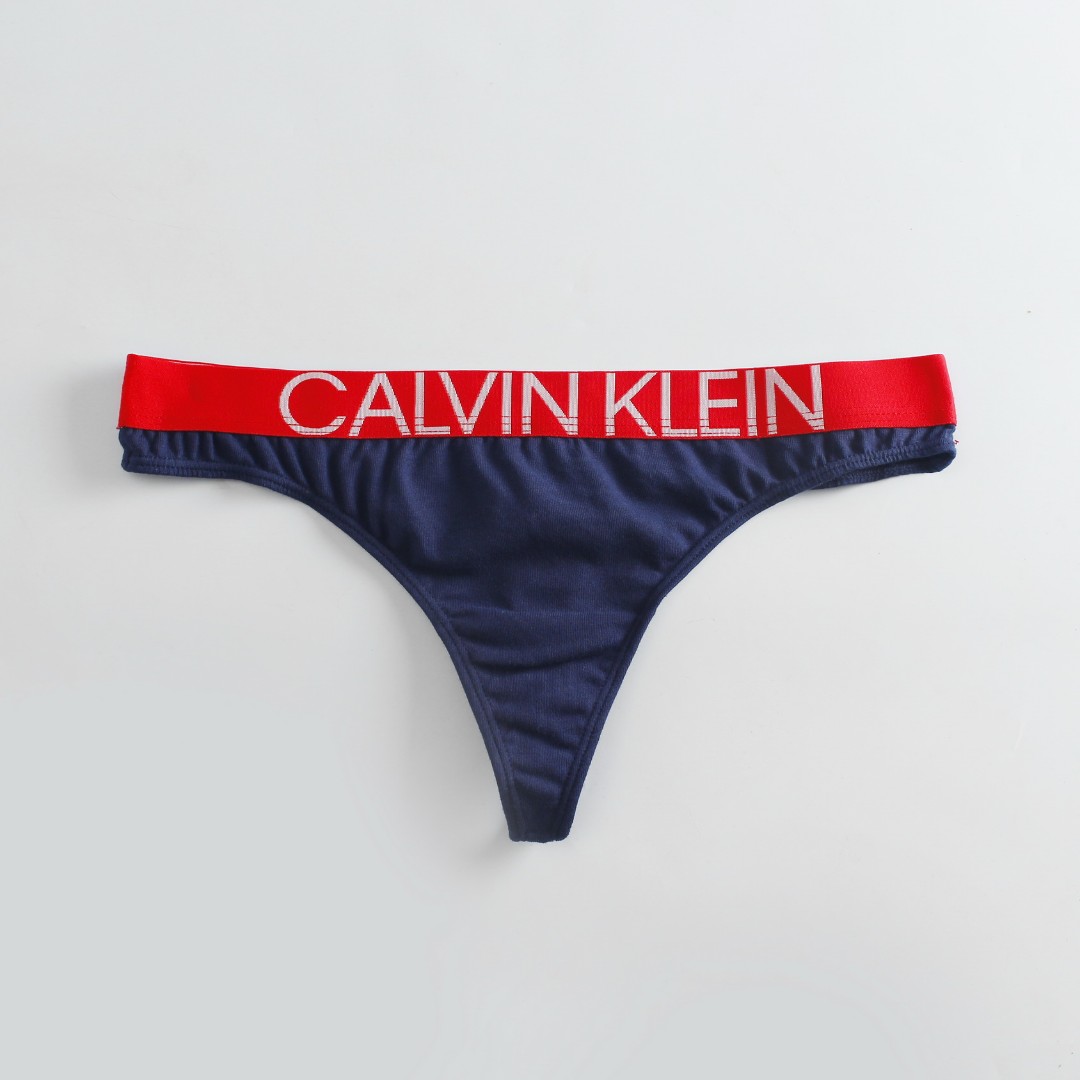 Стринги Calvin Klein City синие фото 1