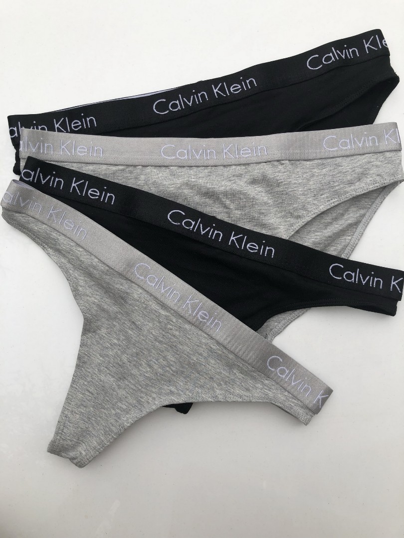 Спортивный комплект Calvin Klein Monogram Чёрный Топ стринги фото 4