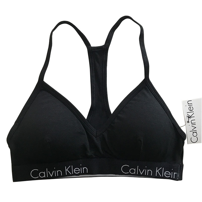 Спортивный комплект Calvin Klein Monogram Чёрный Топ стринги фото 3