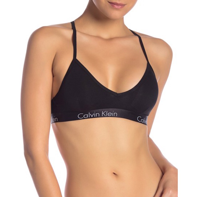 Спортивный комплект Calvin Klein Monogram Чёрный Топ стринги фото 1
