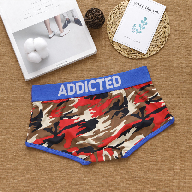Мужские трусы боксеры Addicted красный фото 2