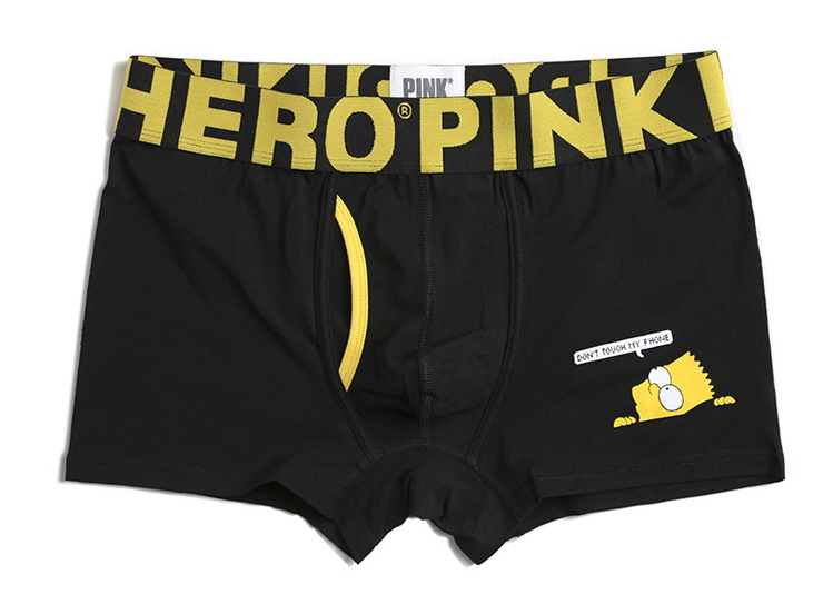 Мужские трусы боксеры Pink Hero Bart фото 2