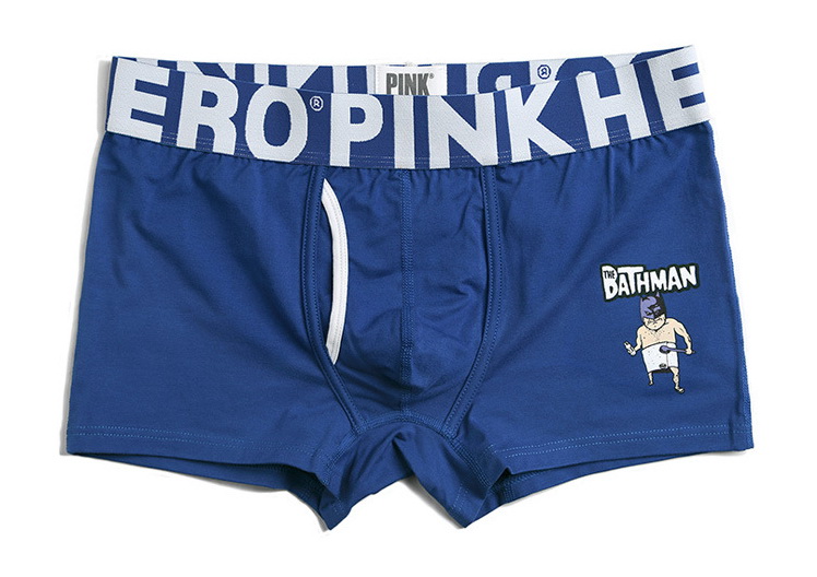 Мужские трусы боксеры Pink Hero Bathman фото 2