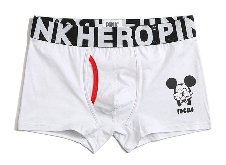 Мужские трусы боксеры Pink Hero  Mickey Mouse фото 1