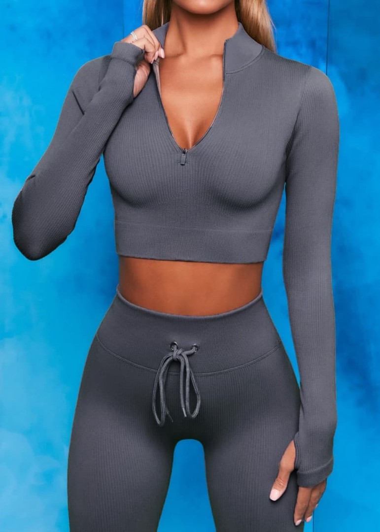 Спортивный топ Push Grey фото 4
