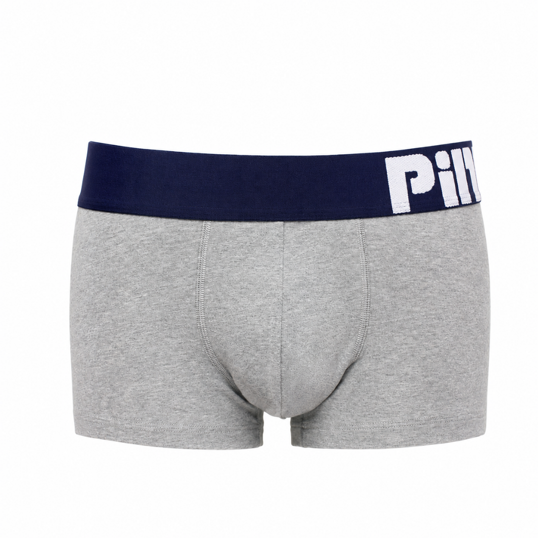 Мужские трусы боксеры Pink Hero Cotton grey фото 1