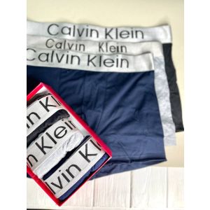 undefined Комплект белья боксеры/хипсы Calvin Klein Steel 3шт undefined