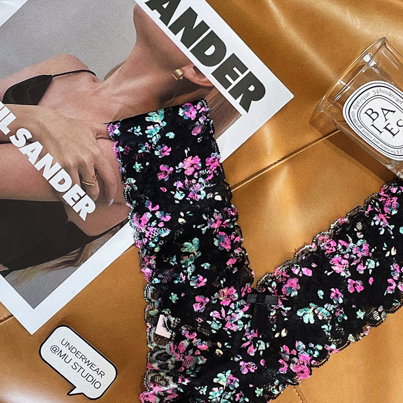 Стринги Flowy black фото 2