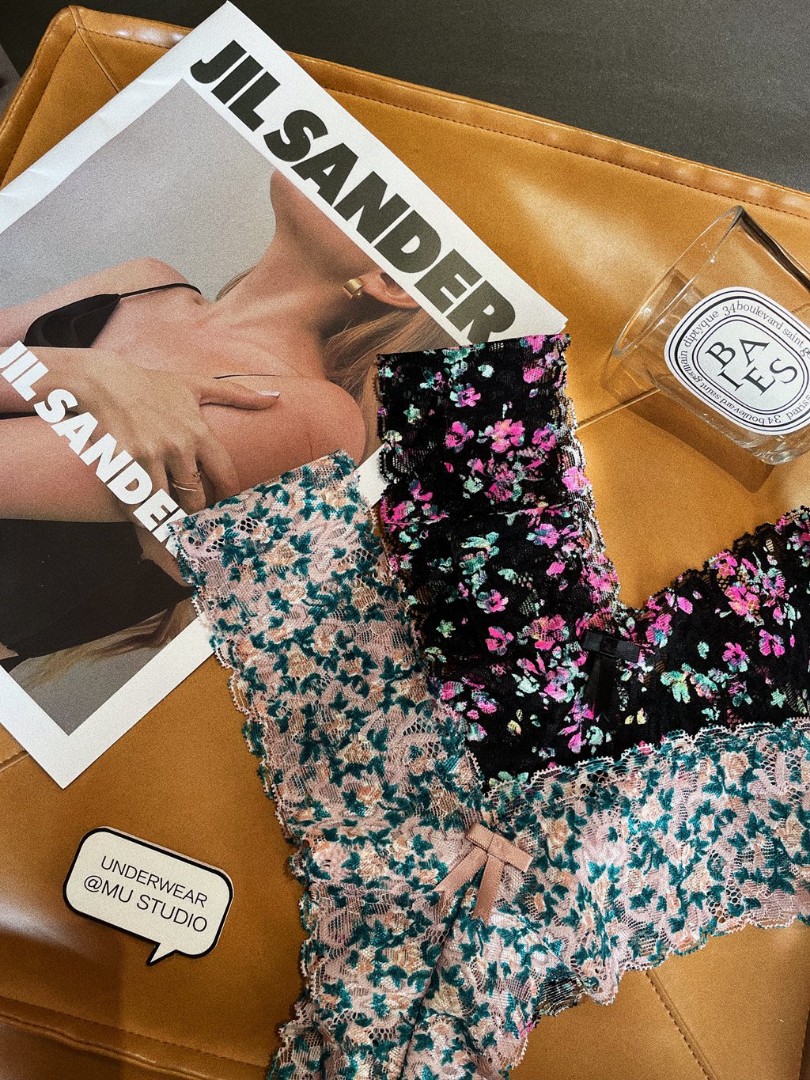 Стринги Flowy green фото 4