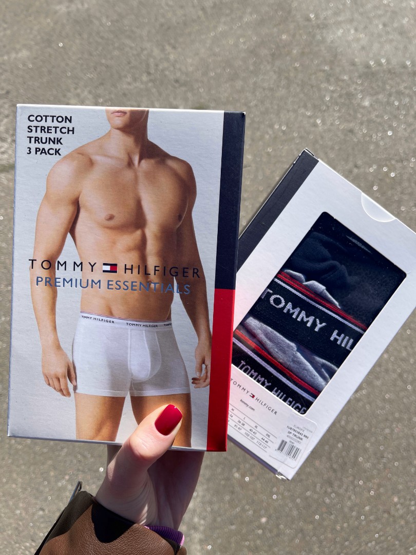 Комплект белья боксеры/хипсы Tommy Hilfiger 3 шт фото 1