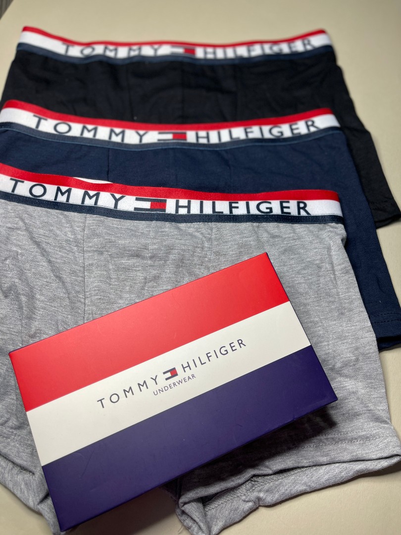 Комплект белья боксеры/хипсы Tommy Hilfiger NEW 3 шт фото 1