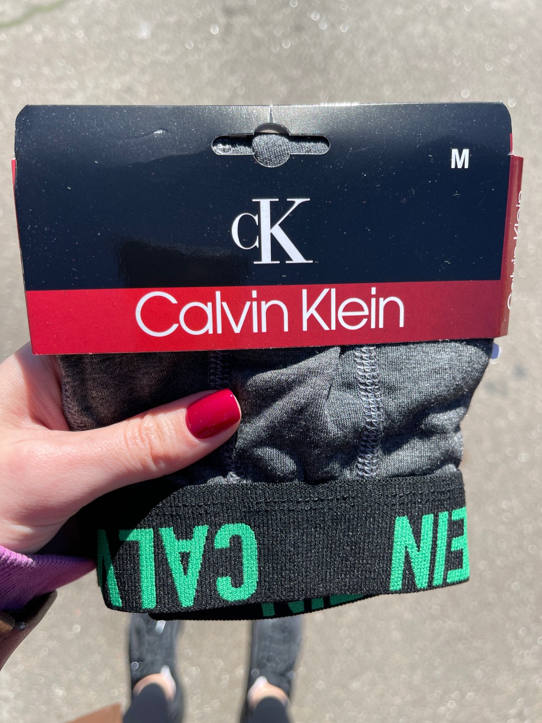 Мужские боксеры Calvin Klein X графит фото 2