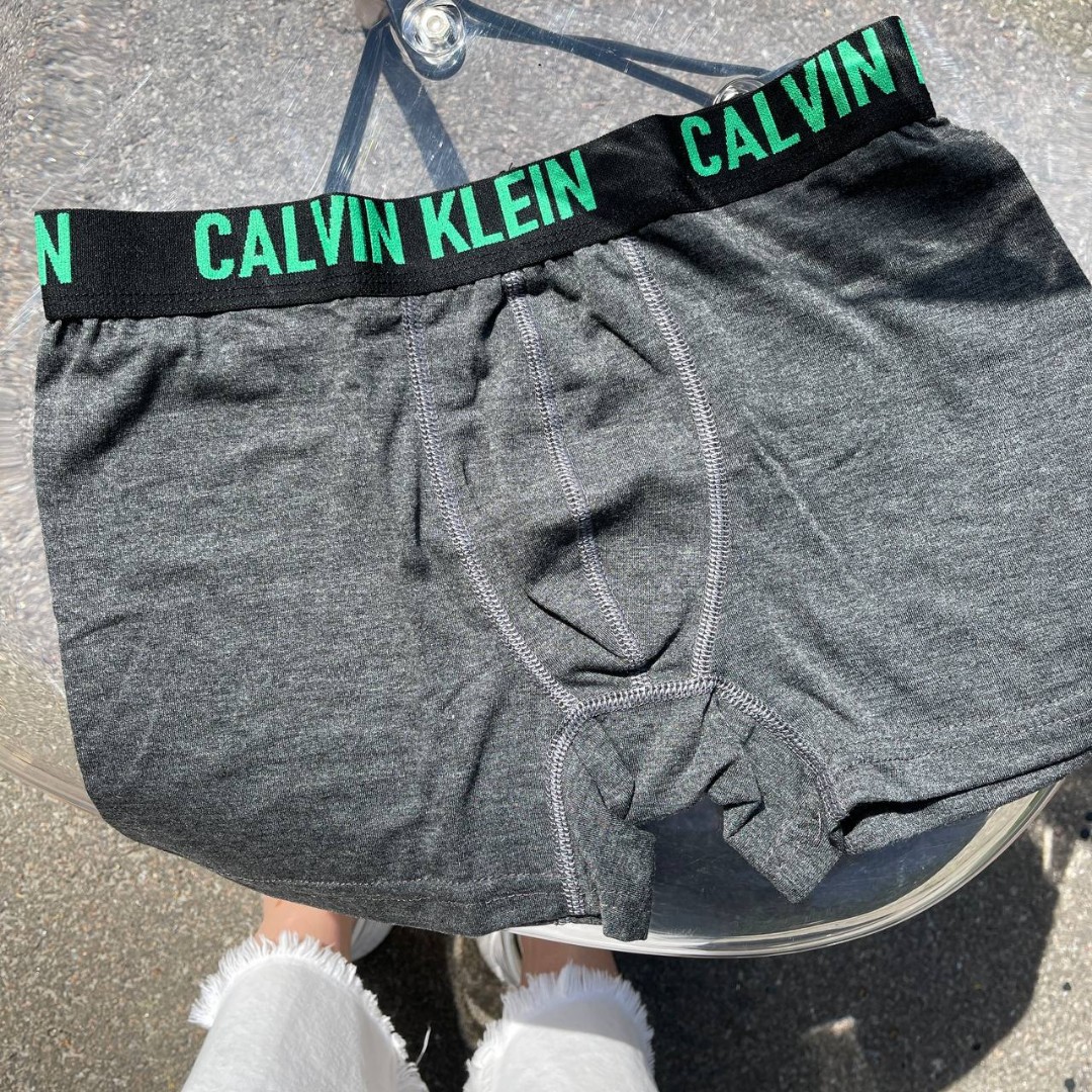 Мужские боксеры Calvin Klein X графит фото 1