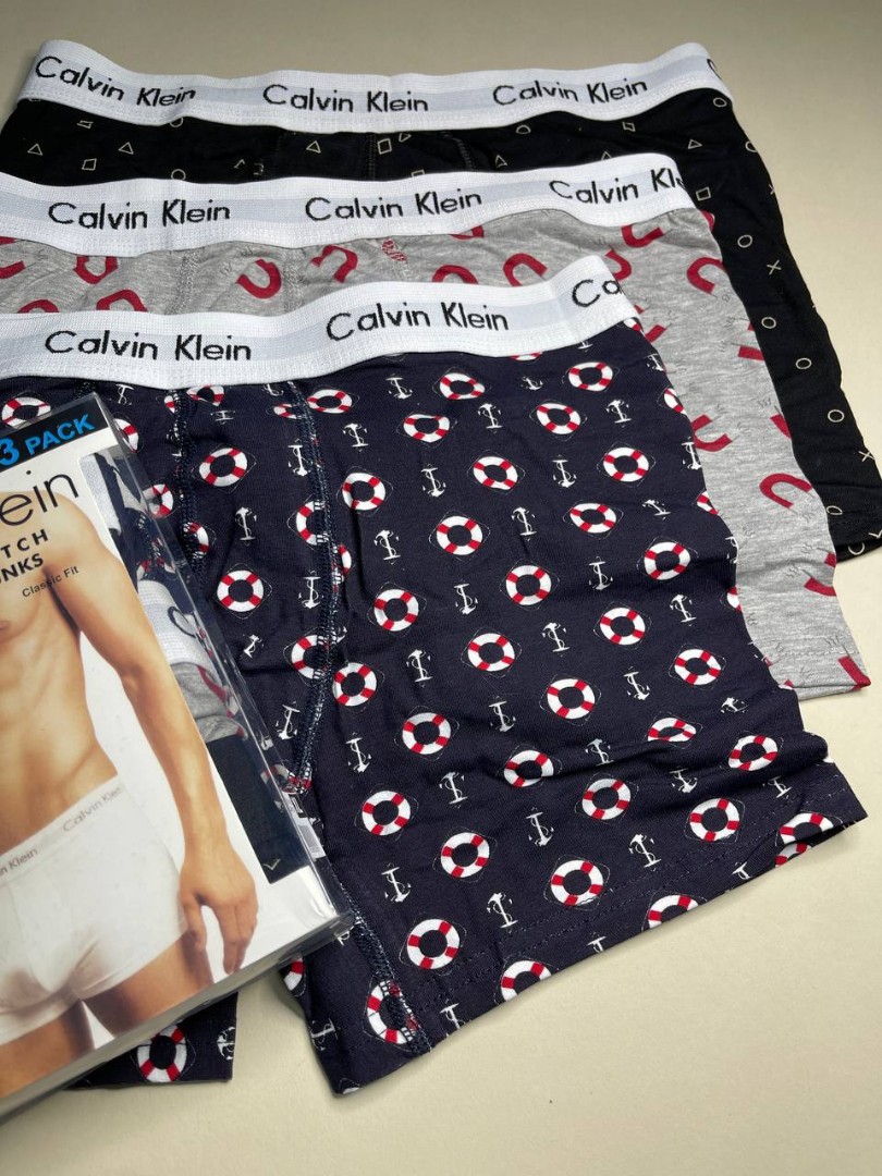 Комплект белья боксеры/хипсы Calvin Klein Fusion 3 шт фото 2