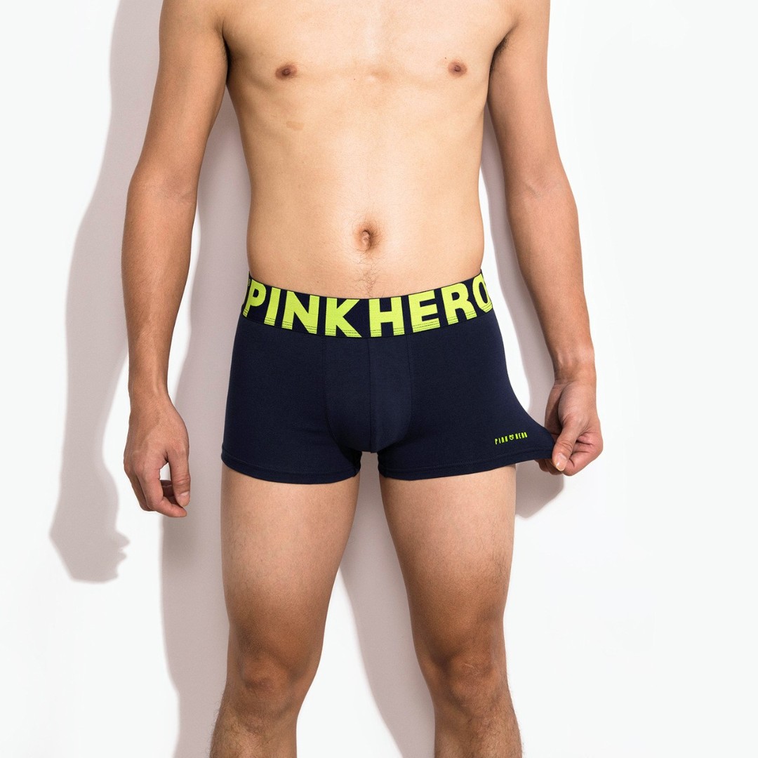 Мужские трусы боксеры Pink Hero Classic dark blue фото 2