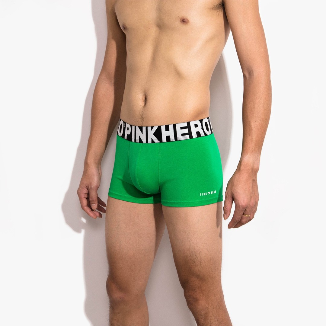 Мужские трусы боксеры Pink Hero Classic grass фото 2