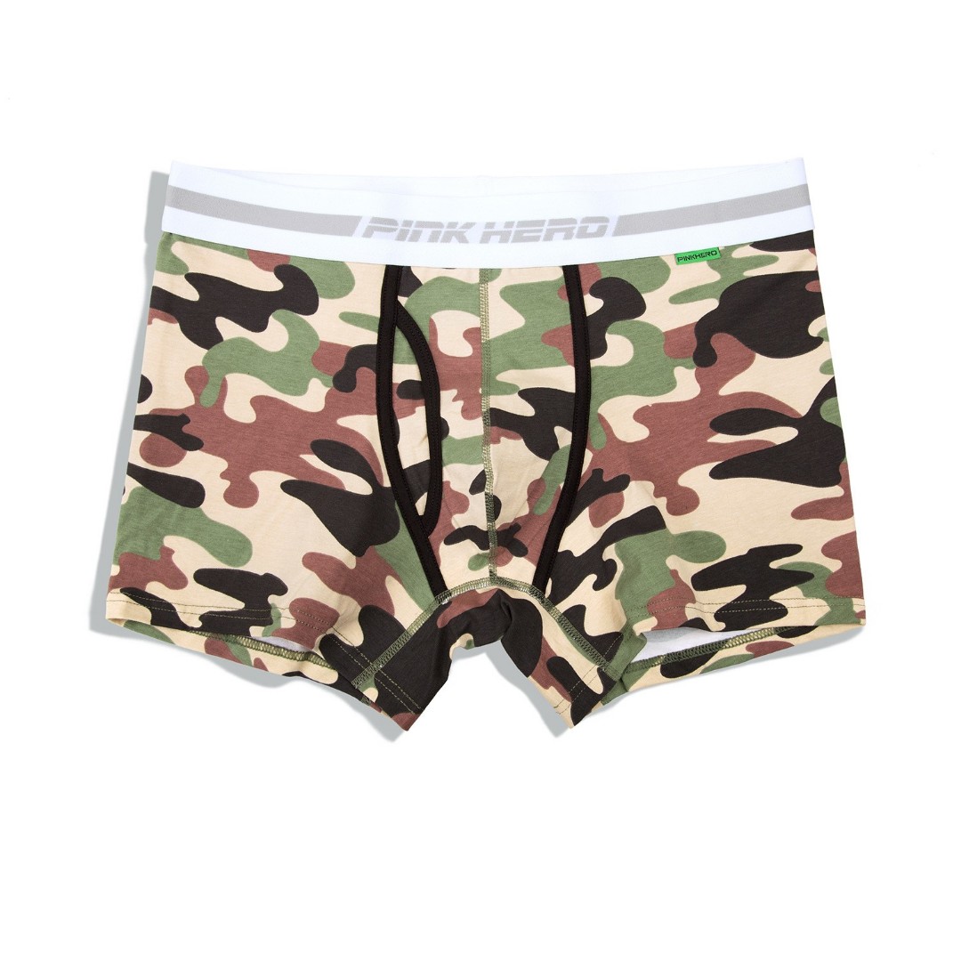 Мужские трусы боксеры Pink Hero Camouflage фото 1