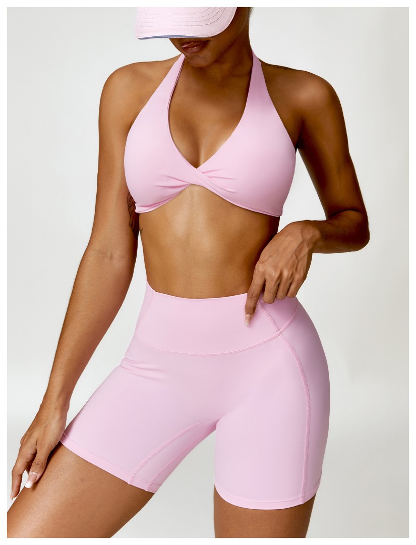 Спортивные шорты Line pink фото 2
