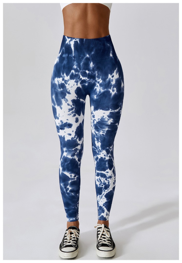 Спортивные леггинсы Wow blue фото 3