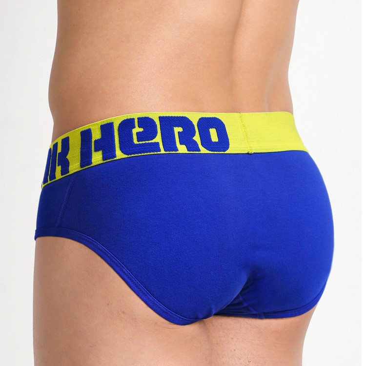Мужские трусы брифы Pink Hero Atlas синие фото 3