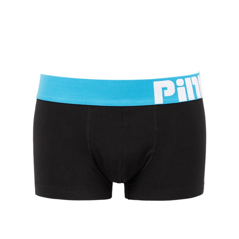 Мужские трусы боксеры Pink Hero Cotton black фото 1