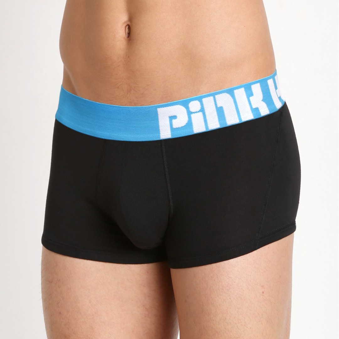 Мужские трусы боксеры Pink Hero Cotton black фото 2
