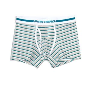 undefined Мужские трусы боксеры Pink Hero Stripe grey undefined