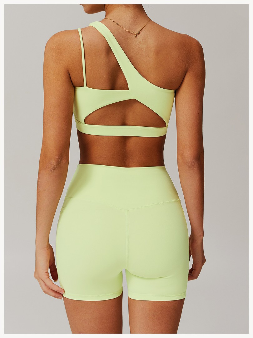 Спортивные шорты Gradis green-yellow фото 5