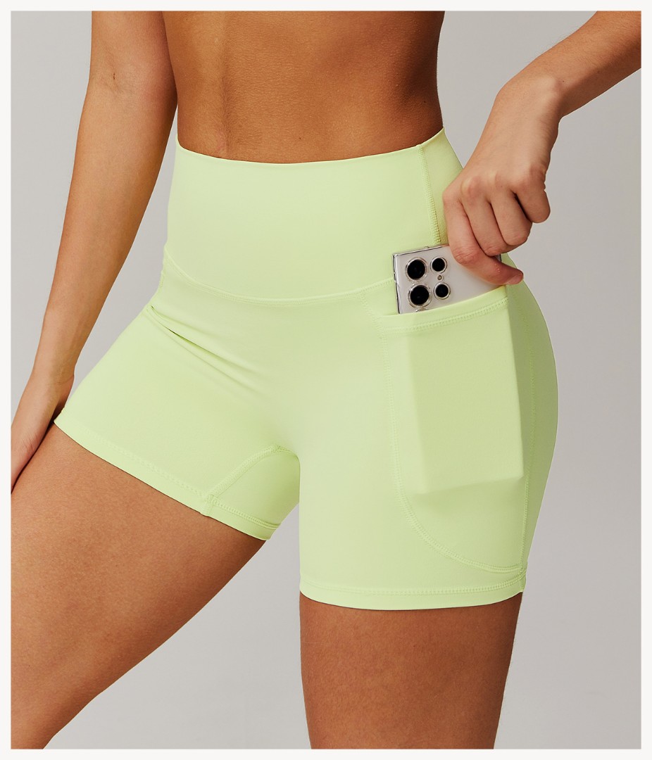 Спортивные шорты Gradis green-yellow фото 1