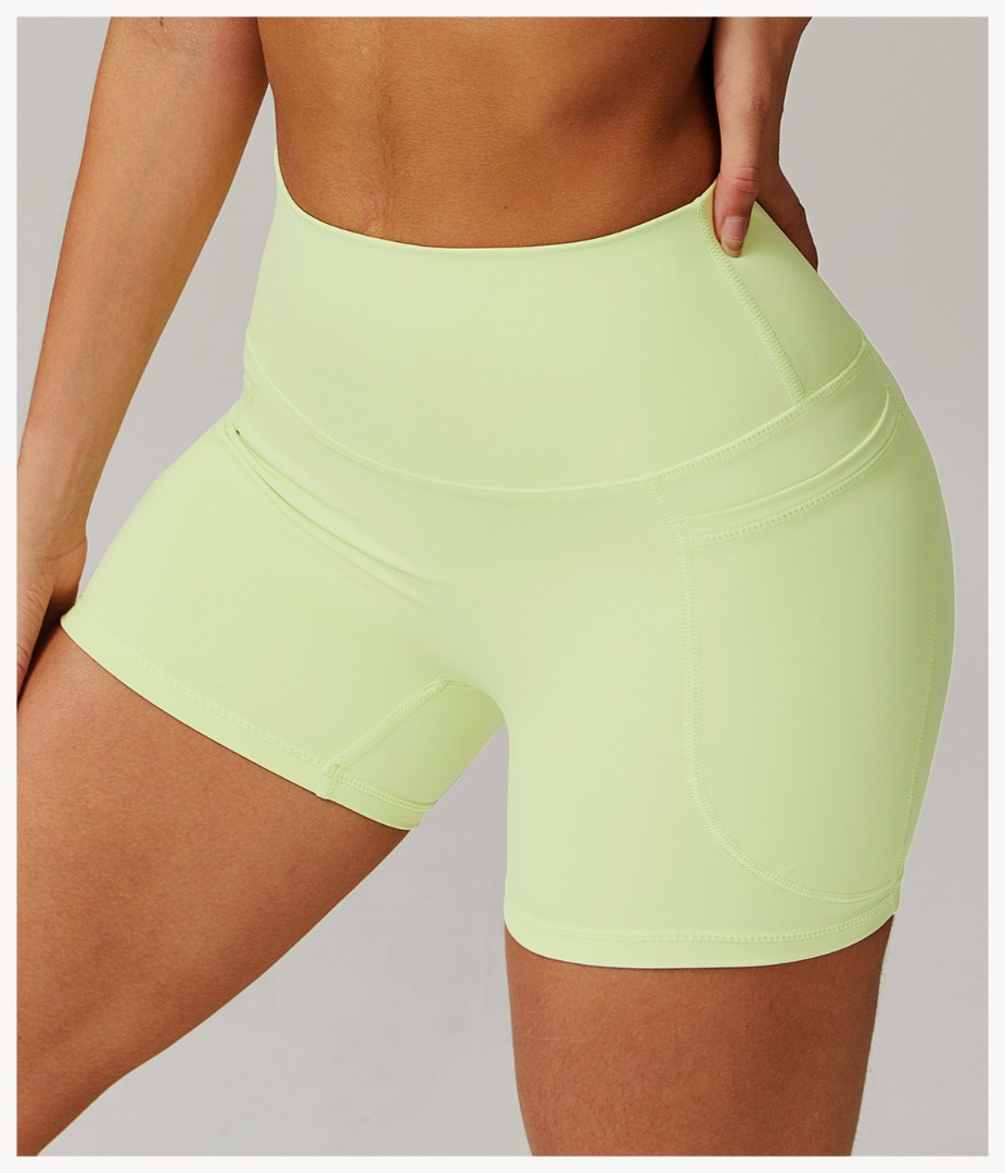 Спортивные шорты Gradis green-yellow фото 2