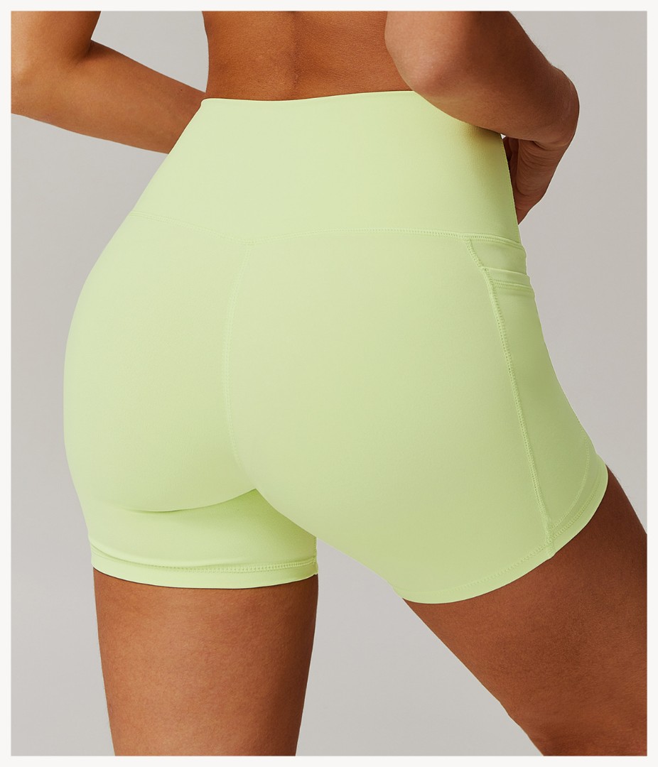 Спортивные шорты Gradis green-yellow фото 4