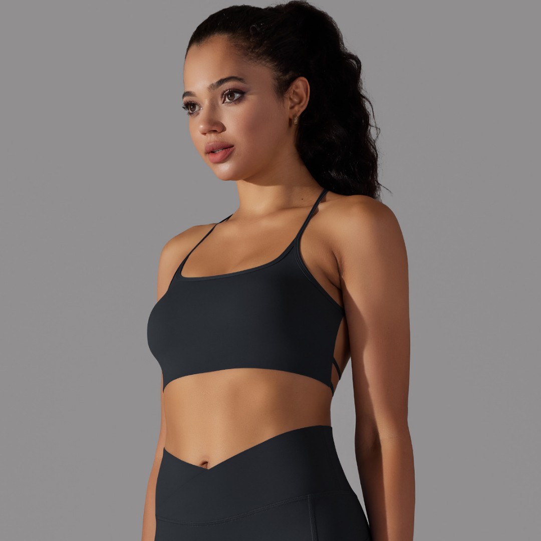 Спортивный топ Lia black фото 3