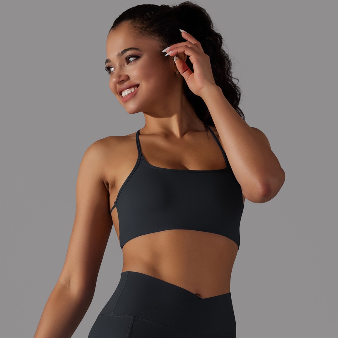 Спортивный топ Lia black фото 4