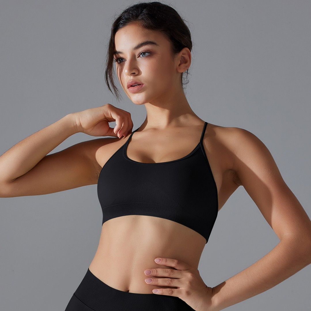 Спортивный топ Cotton black фото 4