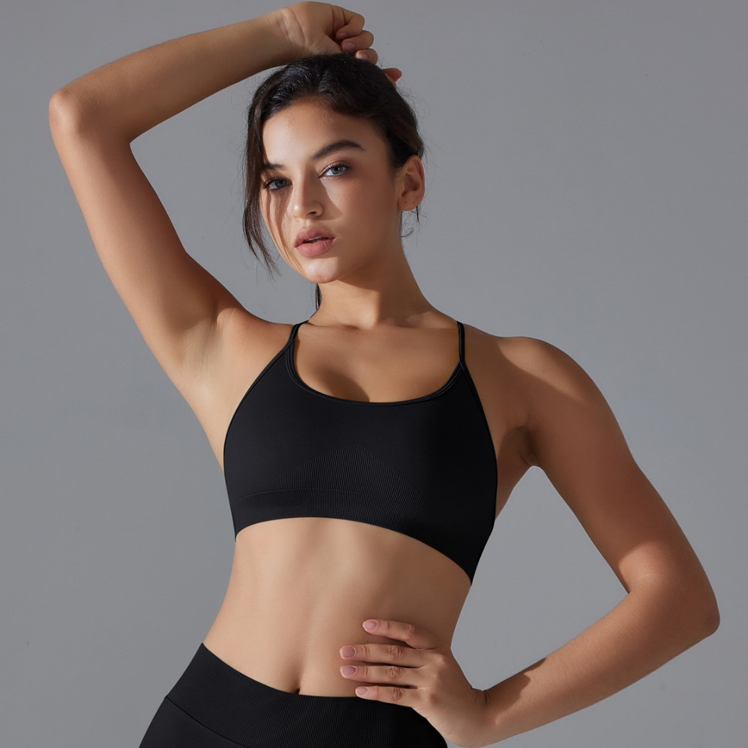 Спортивный топ Cotton black фото 5