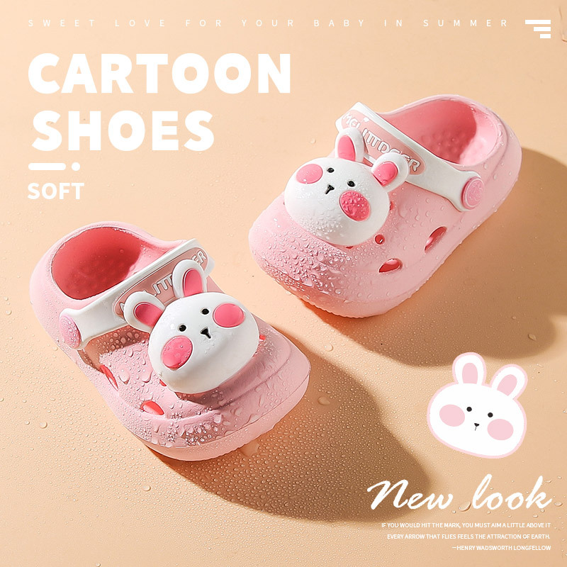 Кроксы детские Animal pink фото 2