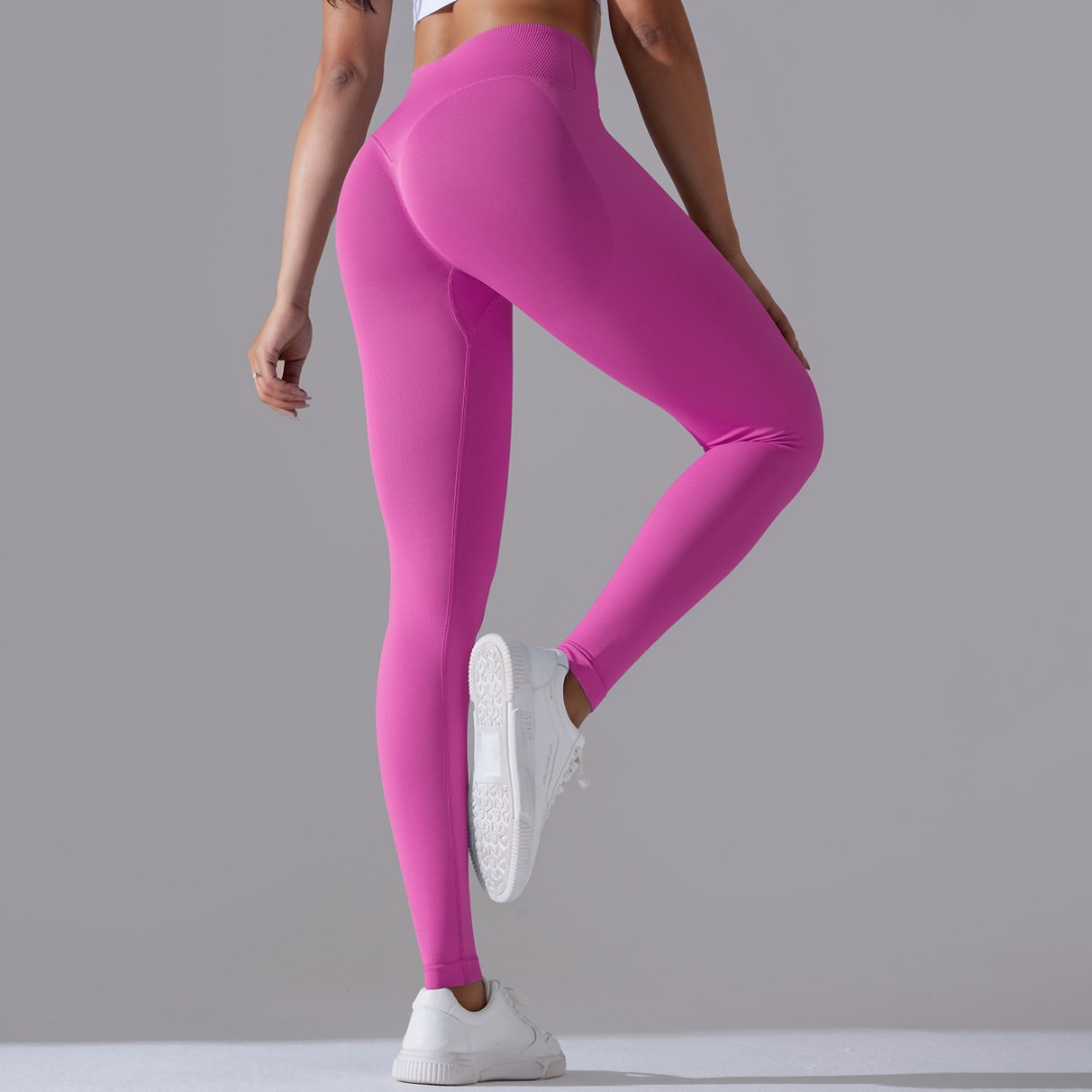 Спортивные леггинсы Mika pink фото 4
