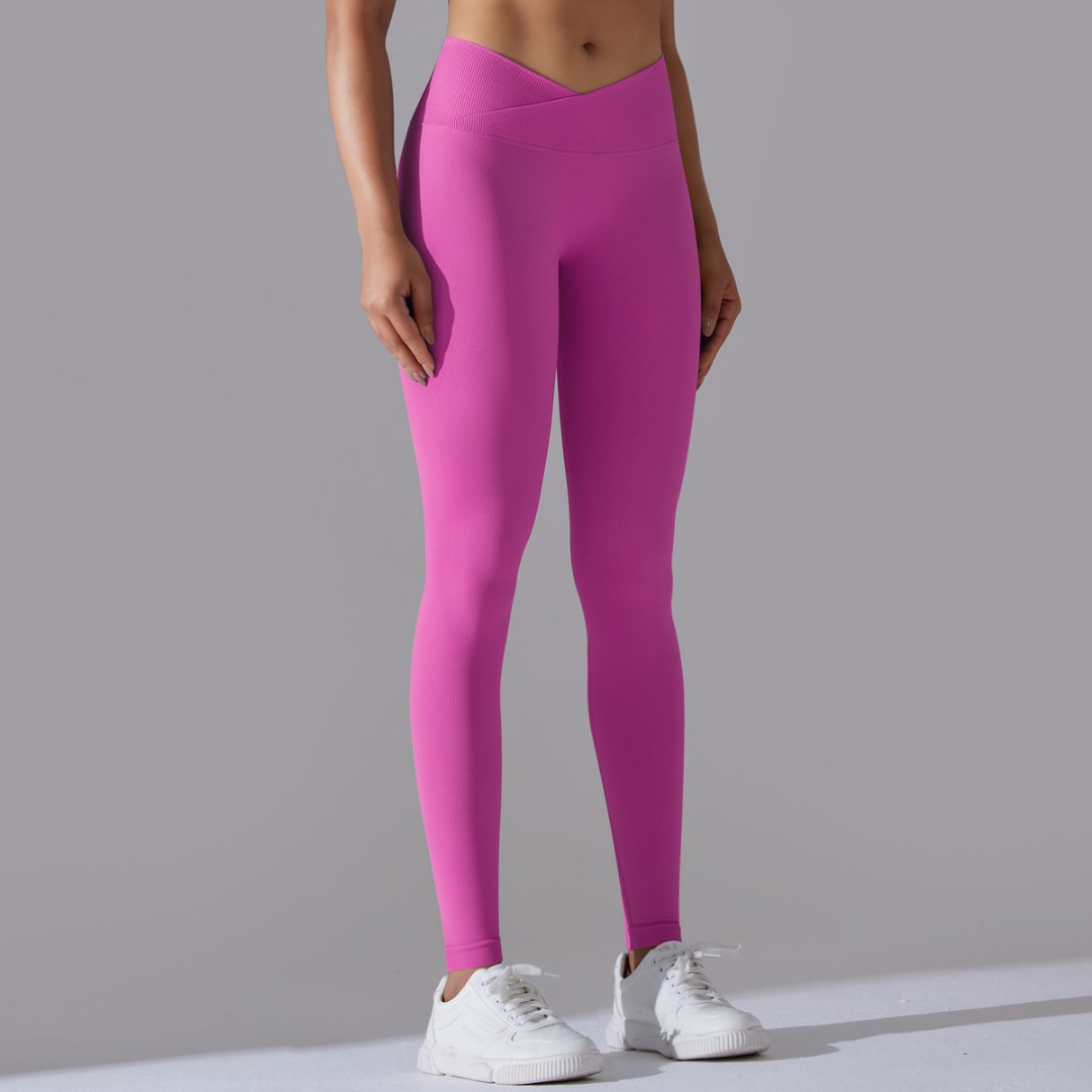 Спортивные леггинсы Mika pink фото 5