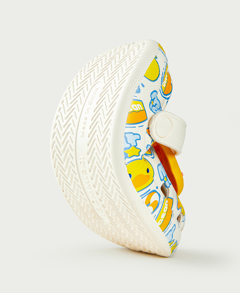Кроксы детские Ducks white фото 3