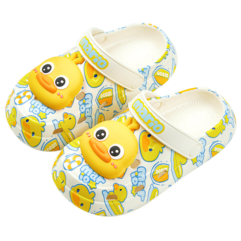 Кроксы детские Ducks white фото 2