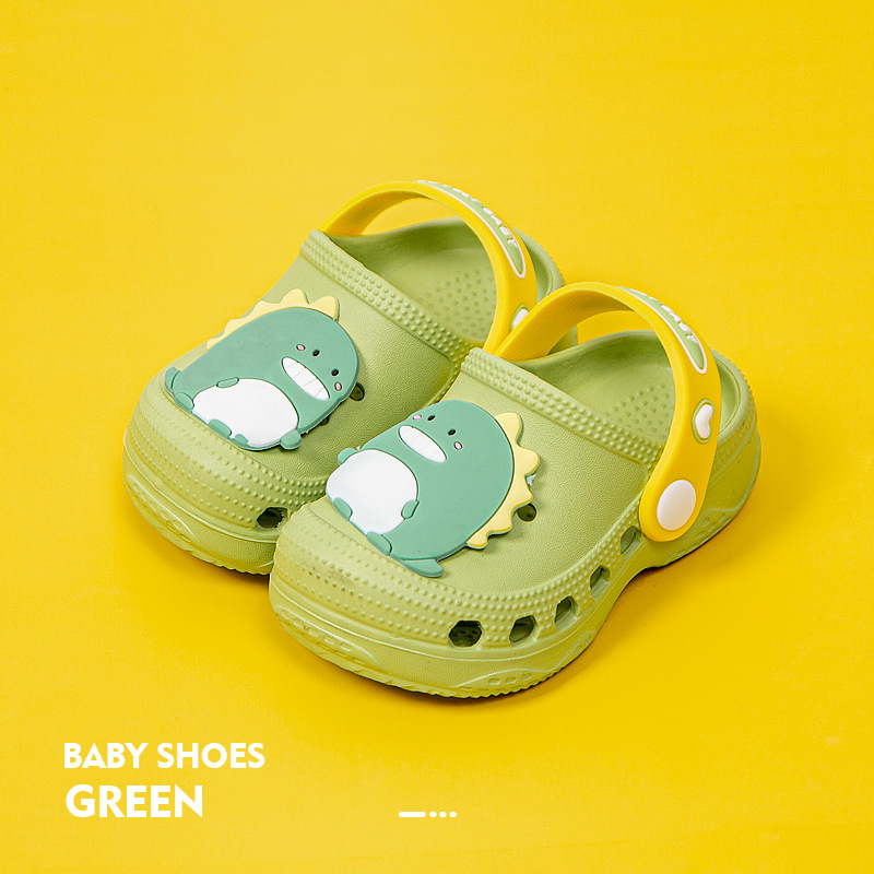 Кроксы детские Cartoon green фото 1